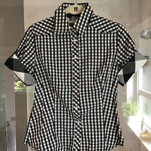 Tristan Fitted Gingham Shirt